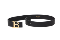 BALMAIN CINTO B LOGO BLACK