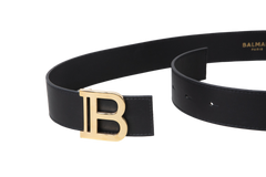 BALMAIN CINTO B LOGO BLACK