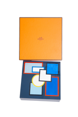 HERMÈS FENÊTRE SUR CIEL PAR GIANPAOLO PAGNI BOÎTE GRAND BLEU BIARRITZ