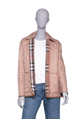 BURBERRY JACKET BRIT QUILTED HOUSE CHECK
