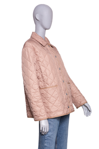 BURBERRY JACKET BRIT QUILTED HOUSE CHECK