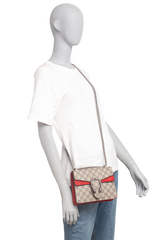 GUCCI DIONYSUS MINI GG SUPREME AND RED