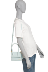 JACQUEMUS LE CHIQUITO MOYEN TOTE BAG PALE BLUE