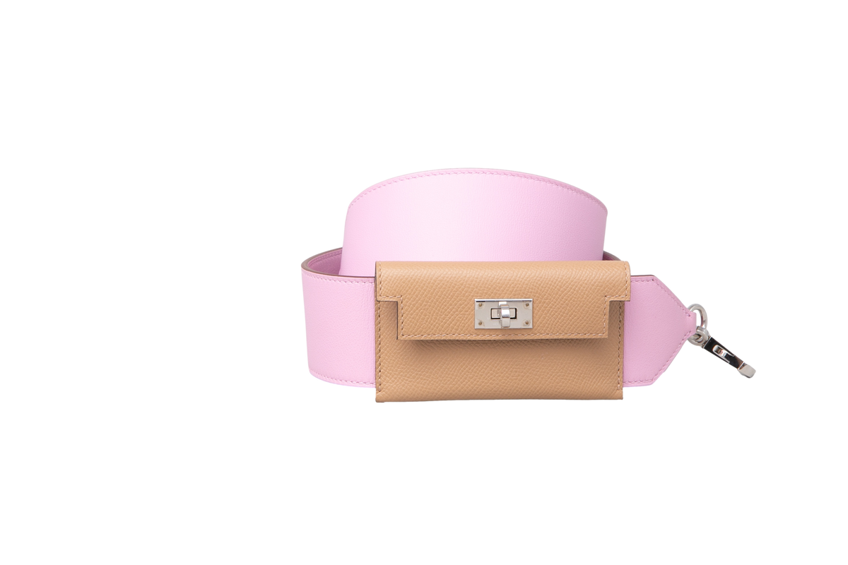 HERMES STRAP POCKET KELLY SWIFT/EPSON MAUVE