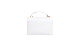 YSL SUNSET MEDIUM CALFSKIN OFF WHITE