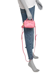 PRADA 2WAY MINI BAG SAFFIANO LUX GERANIO