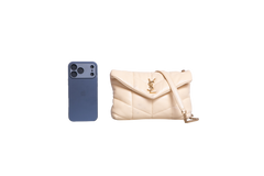 YSL LOULOU PUFFER TOY NAPPA BUTTER