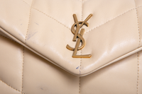 YSL LOULOU PUFFER TOY NAPPA BUTTER