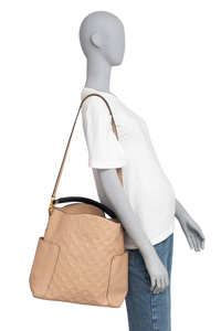 LV BAGATELLE HOBO EMPREINTE BEIGE
