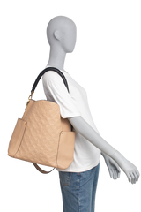 LV BAGATELLE HOBO EMPREINTE BEIGE