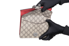 GUCCI DIONYSUS MINI GG SUPREME AND RED