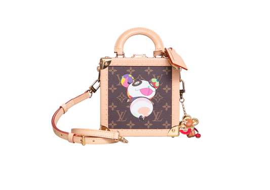 LOUIS VUITTON X TAKASHI MURAKAMI MINI SQUARE TRUNK