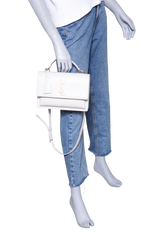 YSL SUNSET MEDIUM CALFSKIN OFF WHITE