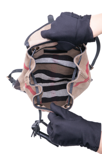 BURBERRY BACKPACK CHILTERN HOUSE CHECK BLACK