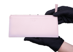 BURBERRY POUCH WALLET PALE ASH ROSE BLUSH