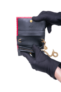 GUCCI ZUMI WALLET ON CHAIN PYTHON BICOLOR