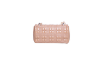 BURBERRY LOLA SMALL SHOULDER BAG QUILTED NUDE
