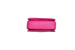 MIU MIU MADRAS LOCK LEATHER PEONIA