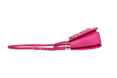 MIU MIU MADRAS LOCK LEATHER PEONIA