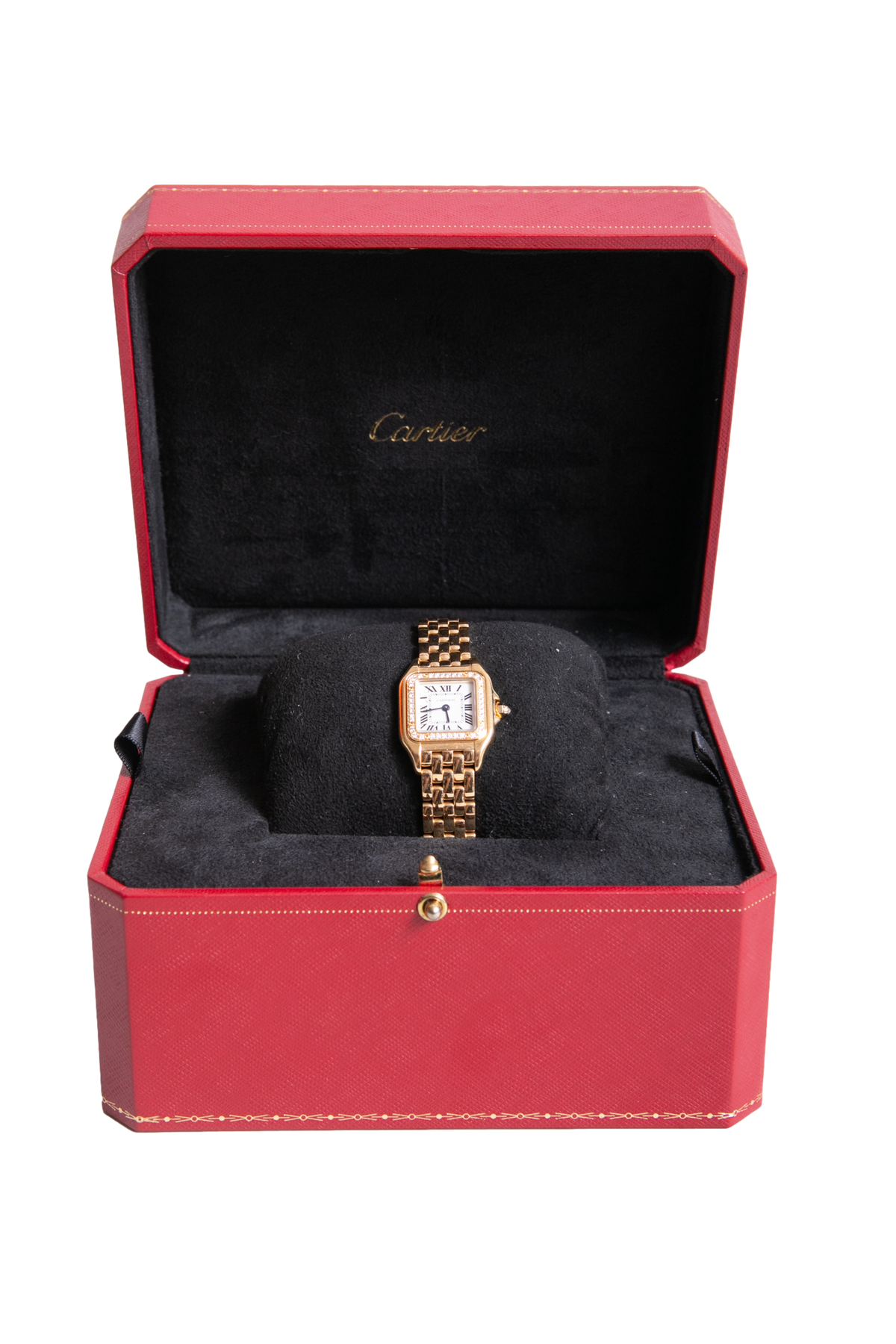 CARTIER PANTHÈRE DE CARTIER MP SMALL QUARTZ GOLD/DIAMONDS