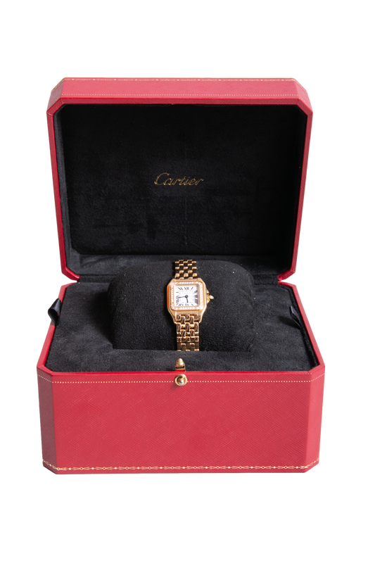 CARTIER PANTHÈRE DE CARTIER MP SMALL QUARTZ GOLD/DIAMONDS
