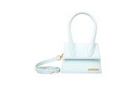 JACQUEMUS LE CHIQUITO MOYEN TOTE BAG PALE BLUE