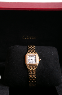 CARTIER PANTHÈRE DE CARTIER MP SMALL QUARTZ GOLD/DIAMONDS