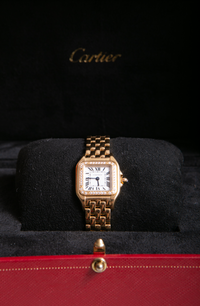 CARTIER PANTHÈRE DE CARTIER MP SMALL QUARTZ GOLD/DIAMONDS