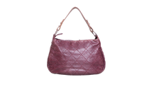CHANEL ON THE ROAD HOBO CAVIAR BURGUNDY