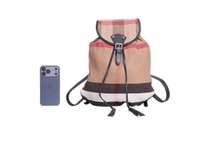 BURBERRY BACKPACK CHILTERN HOUSE CHECK BLACK