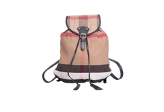 BURBERRY BACKPACK CHILTERN HOUSE CHECK BLACK
