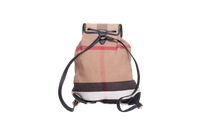 BURBERRY BACKPACK CHILTERN HOUSE CHECK BLACK