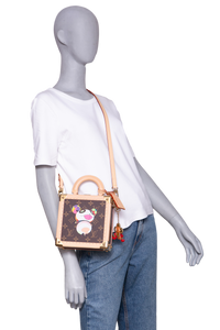 LOUIS VUITTON X TAKASHI MURAKAMI MINI SQUARE TRUNK