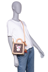 LOUIS VUITTON X TAKASHI MURAKAMI MINI SQUARE TRUNK