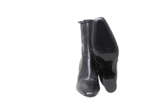 YSL XIV 80MM LEATHER ANKLE BOOTS BLACK - 36 BR