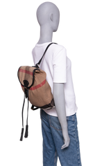 BURBERRY BACKPACK CHILTERN HOUSE CHECK BLACK
