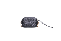 GUCCI GG MARMONT CAMERA BAG MINI BLACK