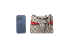 GUCCI DIONYSUS MINI GG SUPREME AND RED