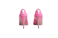 GUCCI SCARPIN MALAGA KID GG LEATHER PINK - 37 1/2 Brasil