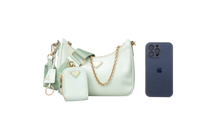 PRADA RE-EDITION 2005 SAFFIANO SAGE GREEN