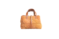 DIOR TOUJOURS MEDIUM MACROCANNAGE SUEDE GOATSKIN GOLDEN