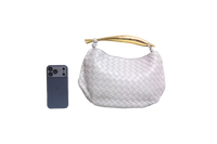 BOTTEGA SARDINE GREY - GOLD HDWR