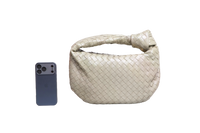 BOTTEGA JODIE SMALL INTRECCIATO TRAVERTINE