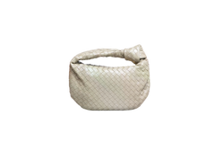 BOTTEGA JODIE SMALL INTRECCIATO TRAVERTINE