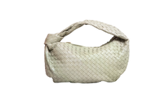 BOTTEGA JODIE LARGE INTRECCIATO TRAVERTINE