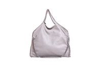 STELLA McCARTNEY FALABELLA SHAGGY LIGHT GRAY