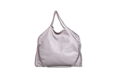 STELLA McCARTNEY FALABELLA SHAGGY LIGHT GRAY