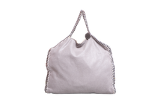STELLA McCARTNEY FALABELLA SHAGGY LIGHT GRAY
