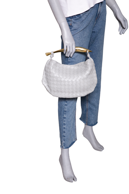 BOTTEGA SARDINE GREY - GOLD HDWR