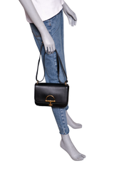GUCCI SIENA SMALL TOP HANDLE LEATHER BLACK